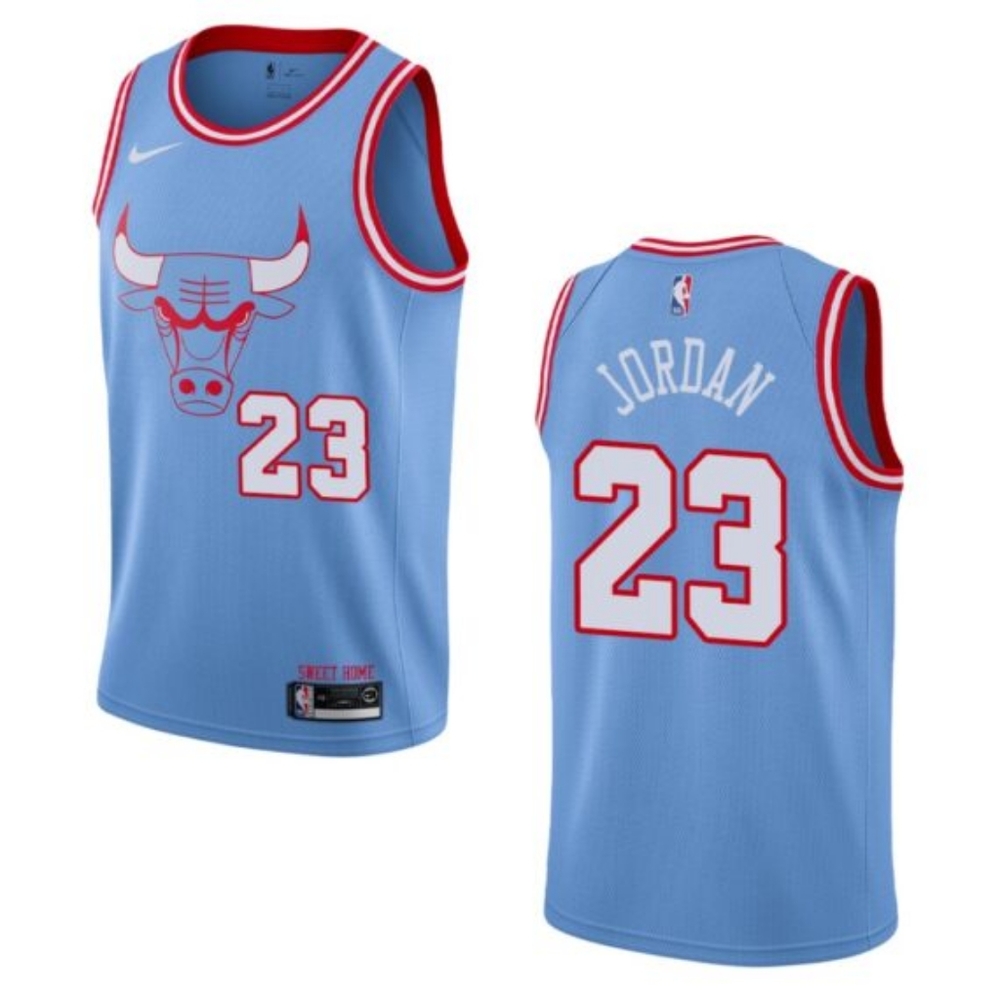 Chicago Bulls College Blue Jordan Jersey